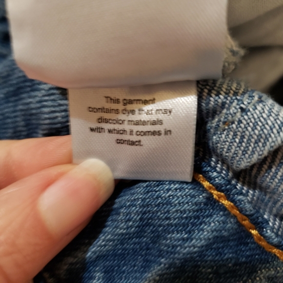 Pilcro straight denim button up skirt size 0 raw hem - Picture 11 of 12
